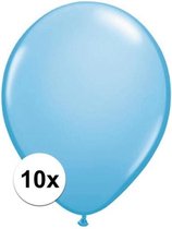 Ballons Qualatex bleu ciel 10 pièces