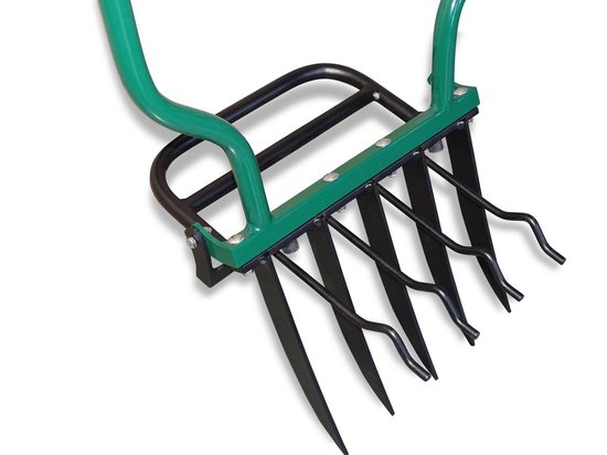Biogroei® Ergonomische woelvork - Spitvork - Met verkruimelaar - verlucht je bodem van Biogroei — afbeelding 2