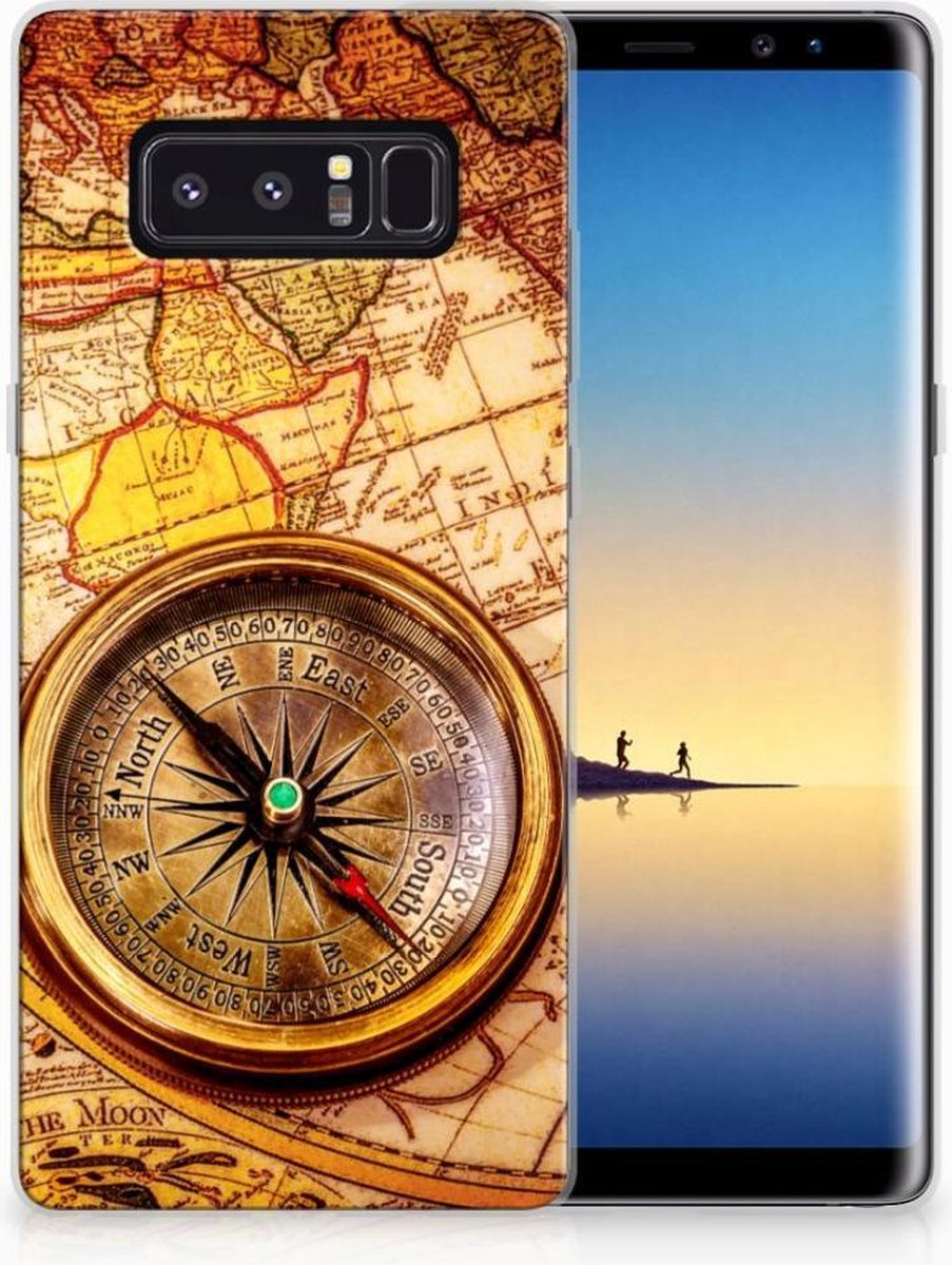 Samsung Galaxy Note 8 Siliconen Back Cover Kompas