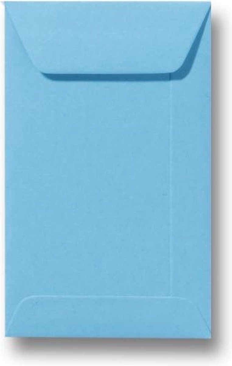 Envelop 6,5 x 10,5 cm Oceaanblauw 60 stuks