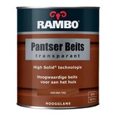 Rambo Pantser Beits Transparant - 0,75 liter - Lichteiken