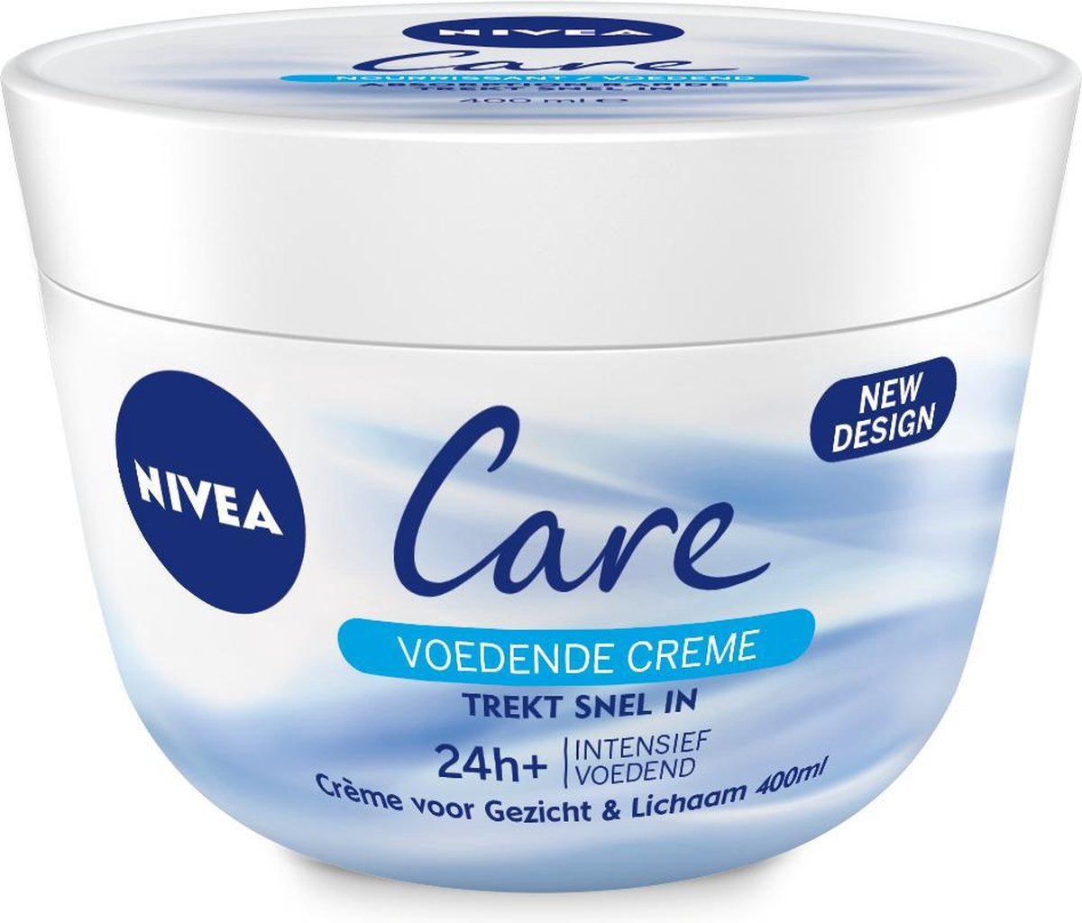 abstract Specimen moeder NIVEA Care Voedende Crème - voor Gezicht & Lichaam - 400 ml | bol.com