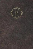 Monogram  R  Notebook