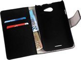 HTC Desire 516 Wallet Bookcase hoesje Zwart
