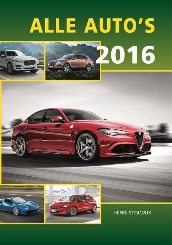 Alle auto's 2016 - cover