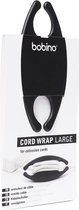 bobino 1 stuk cord wrap large voor verlengsnoeren zwart