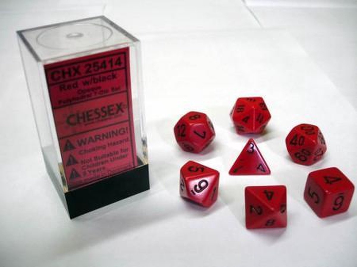 Dzxin DND Game dobbelstenen set, 7 stuks polyedrische dobbelstenen set