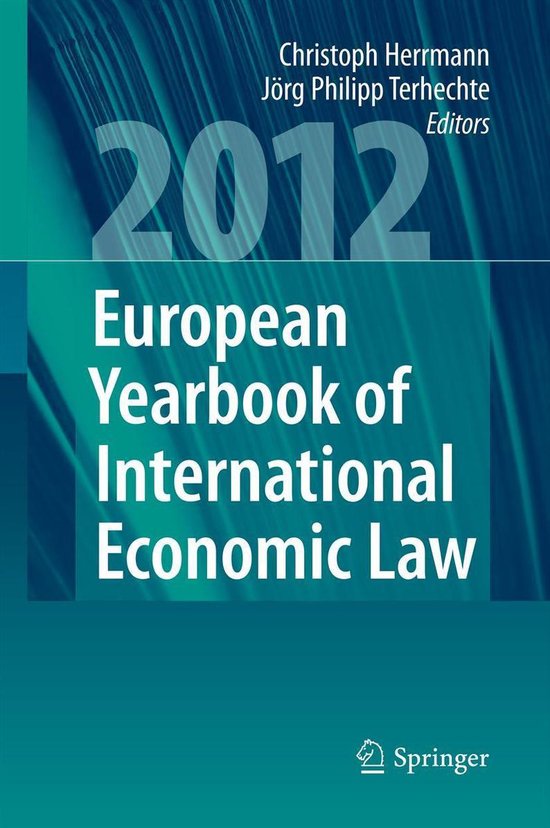 Law and Criminology (R0) - European Yearbook of Internationa ... - cover