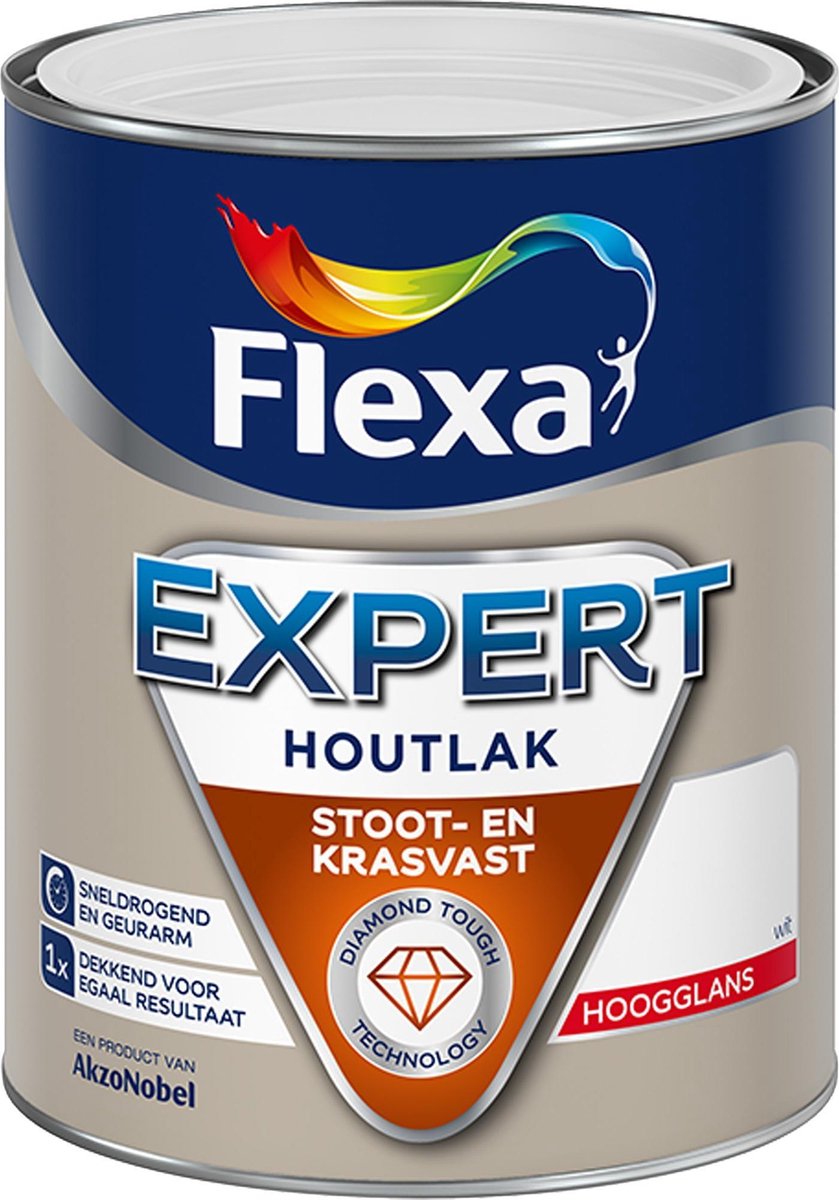 Flexa Expert Lak Hoogglans - Olijfgroen - 0,75 liter