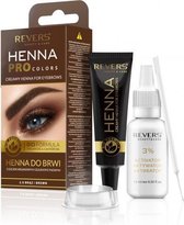 REVERS® Eyebrow Henna Pro Colours Brown 15ml.+15ml.