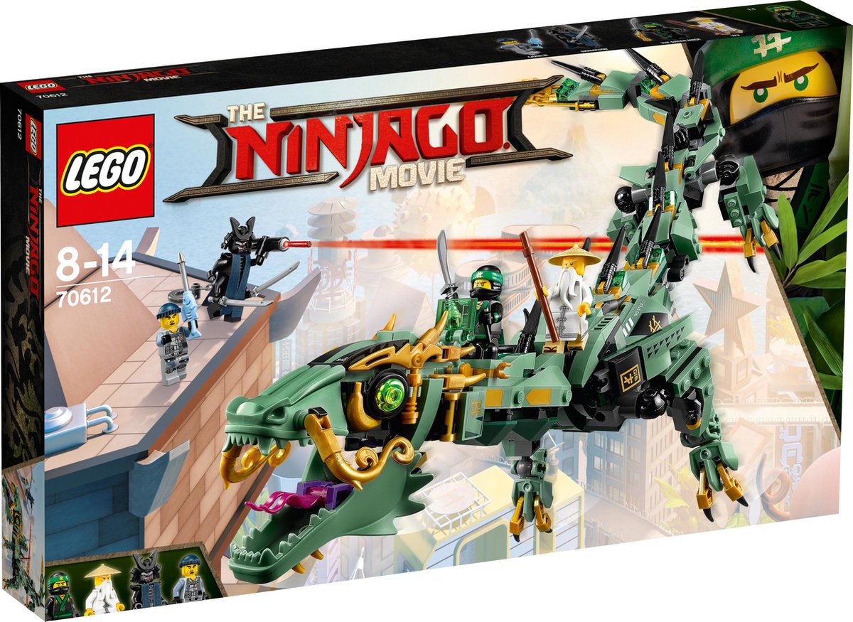 LEGO NINJAGO Movie Groene Ninja Mecha Draak – 70612
