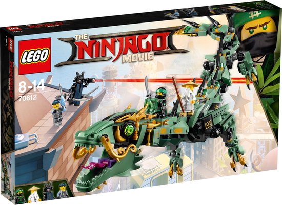 residu Gevoelig Gemengd LEGO NINJAGO Movie Groene Ninja Mecha Draak - 70612 | bol.com