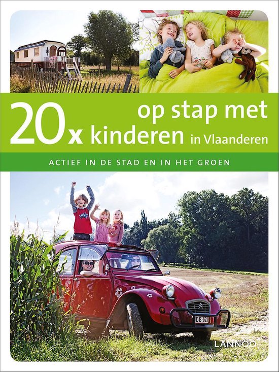 Cover van het boek '20x op stap met je kinderen' van Kristien in 't Ven