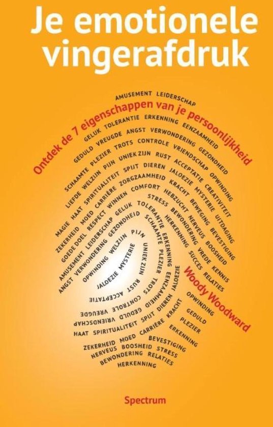 Cover van het boek 'Je emotionele vingerafdruk'