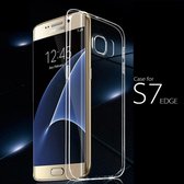 geschikt voor Samsung Galaxy S7 Edge Ultra dun 0,3mm Siliconen Gel TPU Hoesje / Case / Cover Full Transparant Naked Skin