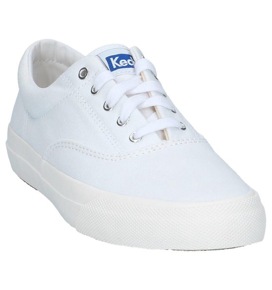Keds - Anchor - Sneaker laag gekleed - Dames - Maat 38 - Wit - Canvas White  | bol.com