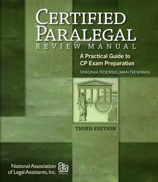 Certified Paralegal Review Manual | 9781418031978 | Virginia Koerselman ...