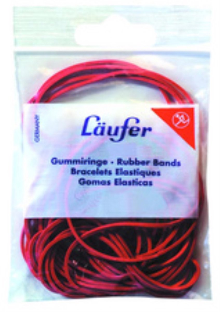 Läufer RONDELLA elastieken, rood, 20 mm, 10 g