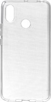 Shop4 - Xiaomi Mi Max 3 Hoesje - Zachte Back Case Transparant