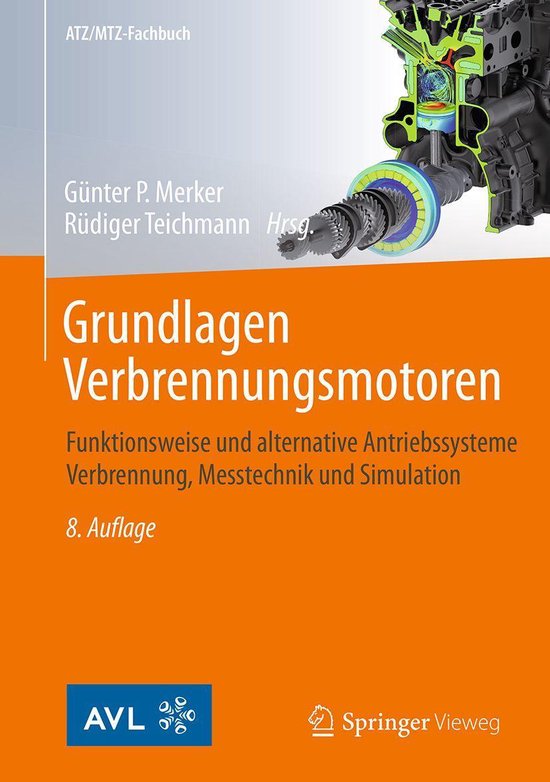 ATZ/MTZ-Fachbuch - Grundlagen Verbrennungsmotoren - cover