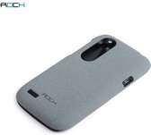 Rock Cover Quicksand Light Grey HTC Desire V