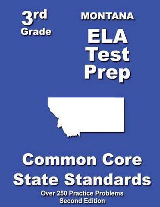 Montana 3rd Grade Ela Test Prep - cover
