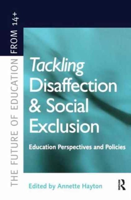 Tackling Disaffection and Social Exclusion | 9781138176942 | Hayton ...