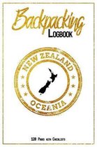 Backpacking Logbook New Zealand Oceania 120 Pages with Checklists