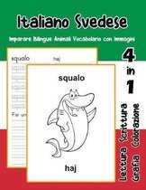 Italiano Svedese Imparare Bilingue Animali Vocabolario con Immagini