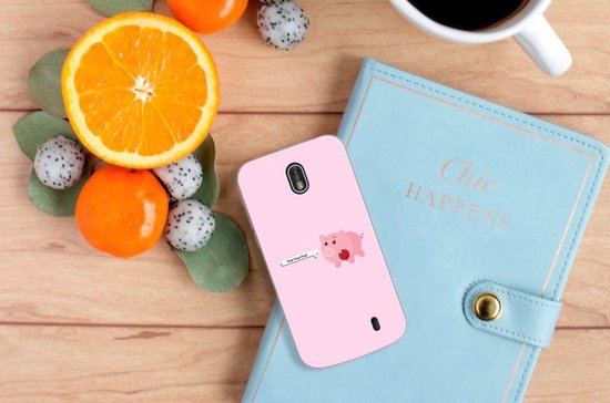 Coque pour Nokia 1 TPU étui Boue Pig