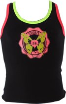 Papillon Sporttop Racer Zwart Meisjes Maat 116