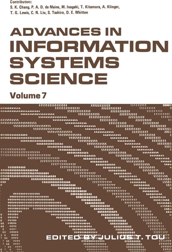 Advances In Information Systems Science Julius T Tou E Book