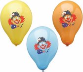 Ballonnen Clown - 6 stuks