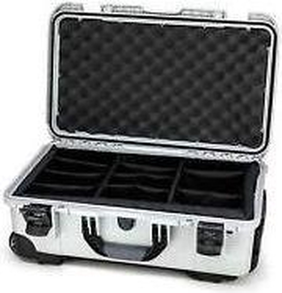 Nanuk 935 Case w/padded divider - Silver