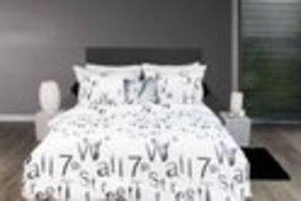 Heckettlane HNL Refined Satin Wallstreet Dekbedovertrek - Litsjumeaux - 240x200/220 cm - Offwhite ecru