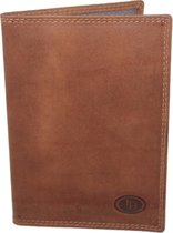 Leather design paspoort cover in stoer hunter leder