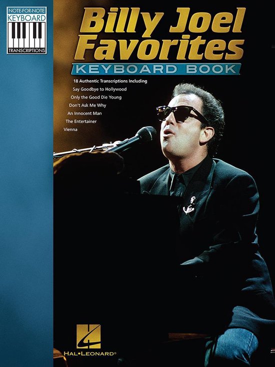 Foto: Billy joel favorites keyboard book songbook 