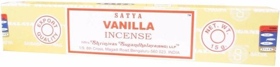 Nag Champa wierook Vanilla 15 gram