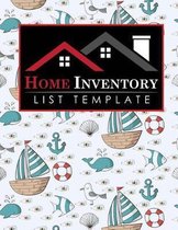 Home Inventory List Template