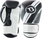 Booster Fightgear - Leren bokshandschoenen - BGL 1 V3 Zwart/wit/zwart - 12oz