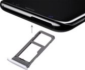 Simkaarthouder / sim tray geschikt voor Samsung Galaxy S8+ (PLUS) Zilver