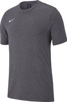 Nike Team Club 19  Sportshirt - Maat 140  - Unisex - donker grijs Maat M-140/152