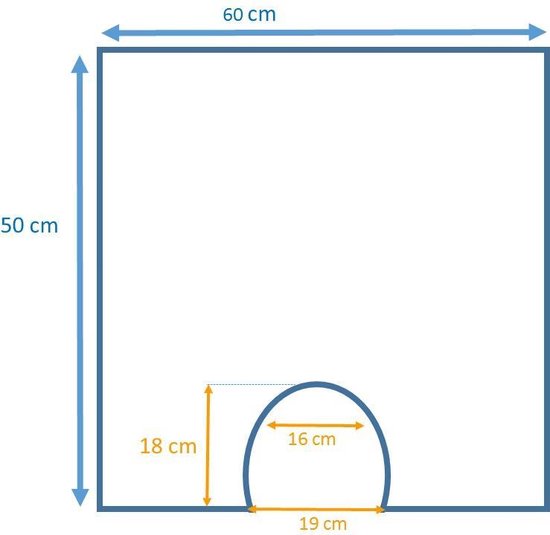 Blocks tapis de toilette 50/60 Gris