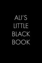 Ali's Little Black Book