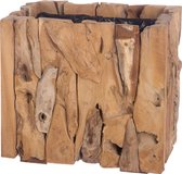 DKNC - Erosie hout box - 38x38x38cm - Natuurlijk