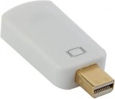 DrPhone MND - Mini DisplayPoort Man naar HDMI Vrouw - Adapter / Converter - Wit