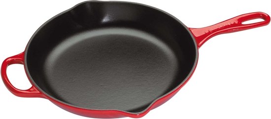 Le Creuset Signature gietijzeren koekenpan - 20 cm, kersenrood