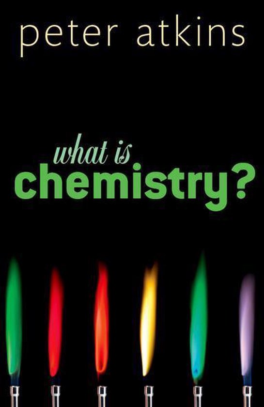 Very Short Introductions - What is Chemistry? - cover