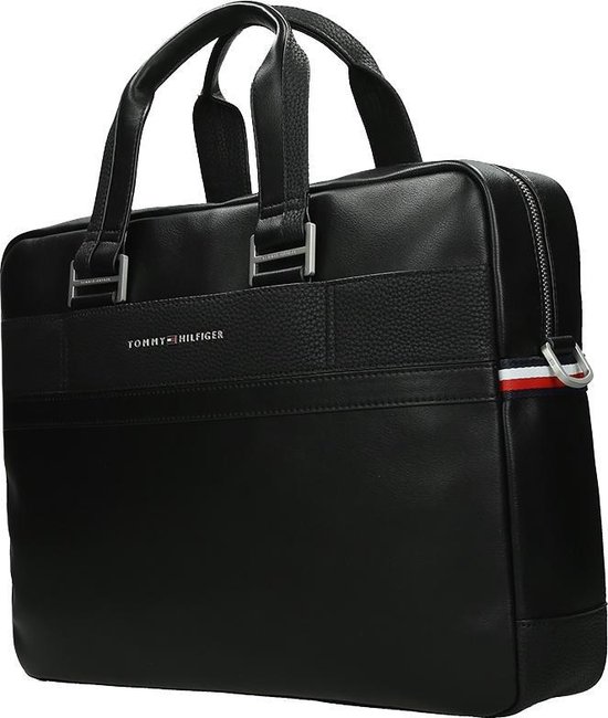 Zwarte Laptoptas Tommy Hilfiger Heren OS