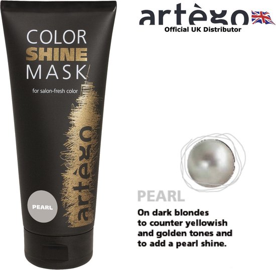 artègo Color Shine Mask - Pearl, 200 ml | bol.com